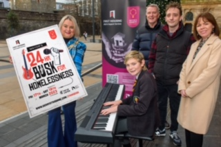 Mayor to launch special 24-Hour Busk to raise funds for homelessness in Derry